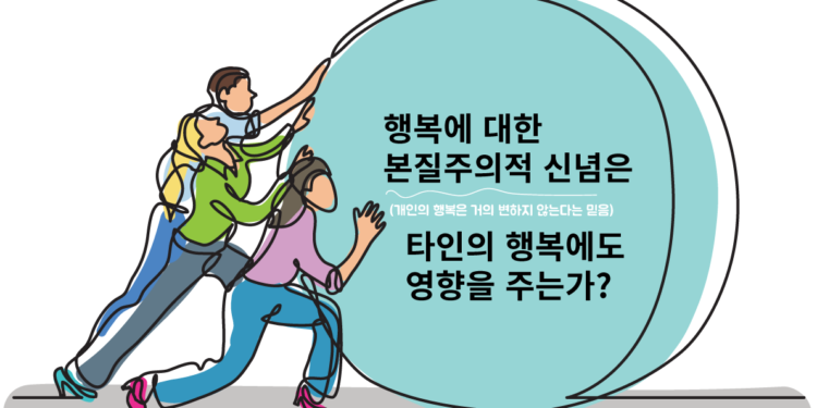 Vol.71 [연구소개] 행복에 대한 본질주의적 신념